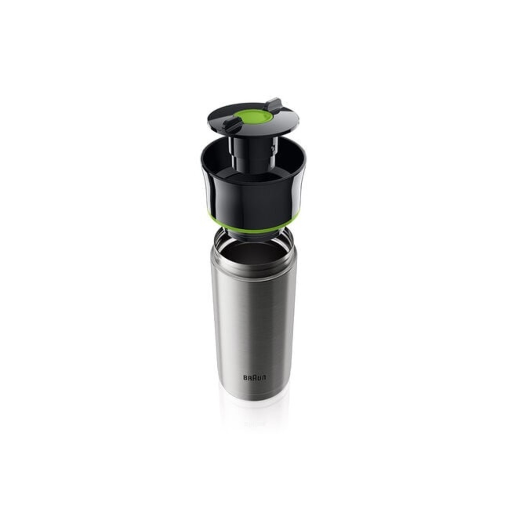 BRAUN BRSC001 - TASSE DE VOYAGE EN ACIER INOXYDABLE 330ml BRAUN