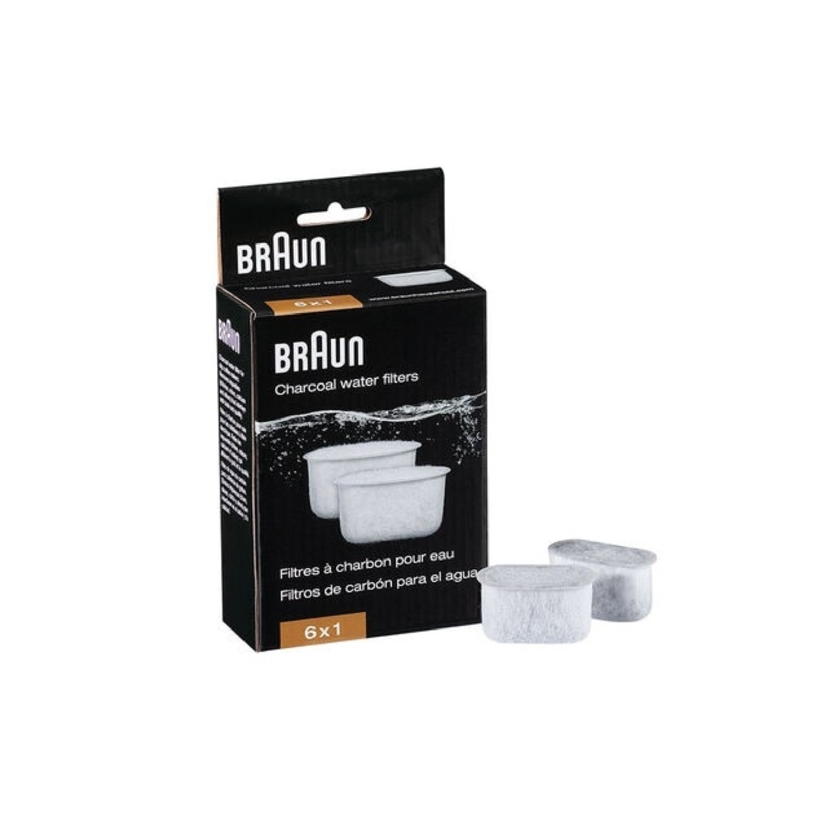 BRAUN BRSC004  - 6 FILTRES A EAU BRAUN