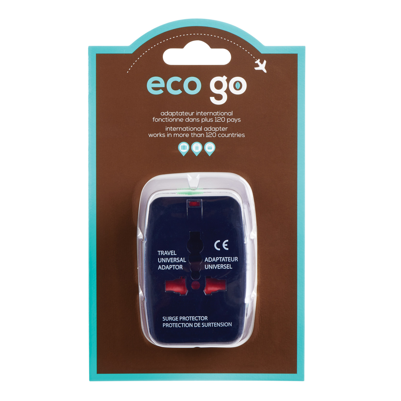 ECO GO 503208 - ADAPTEUR INTERNATIONAL 110V/240V ECO-GO