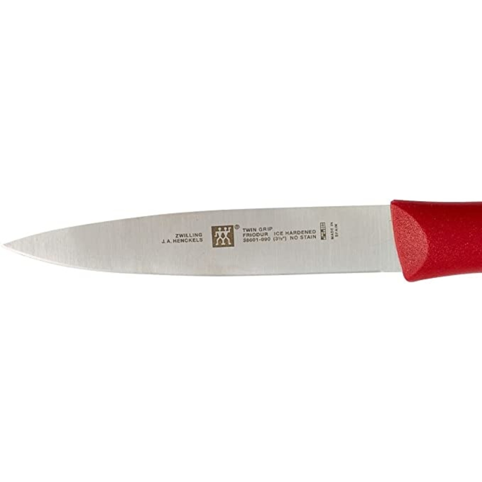 ZWILLING J.A. HENCKELS 38095-082  -  COUTEAU A EPLUCHER 3'' ROUGE TWIN ZWILLING