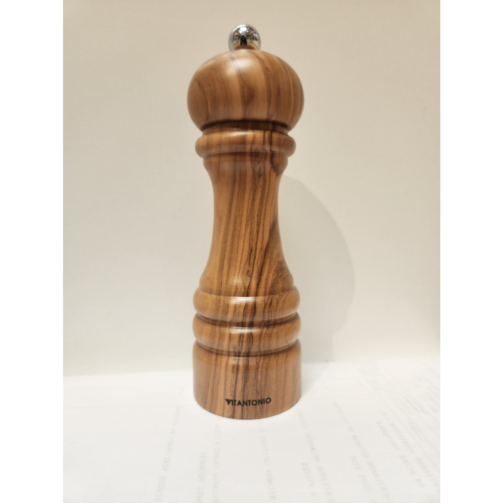 VITANTONIO 6152MST - MOULIN A SEL 25CM BOIS CHATAIGNE ADAMO
