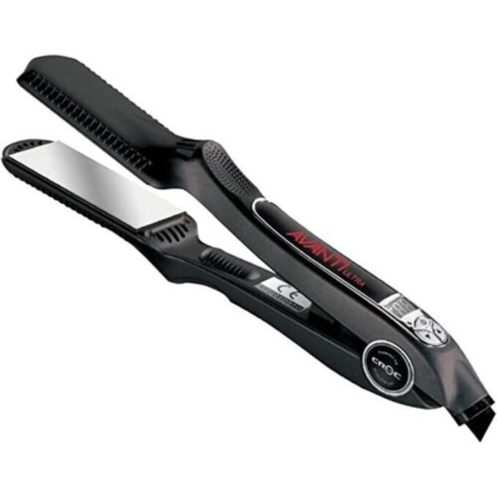 AVANTI (COIFFURE) AV-CROCIRC - FER A LISSER INFRAROUGE EN TITANE 1 3/8po NOIR AVANTI