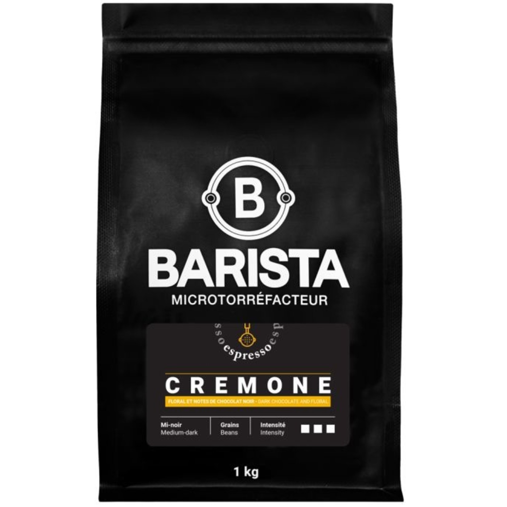 BARISTA CREMONE1KG - CREMONE EN GRAINS 1kg BARISTA