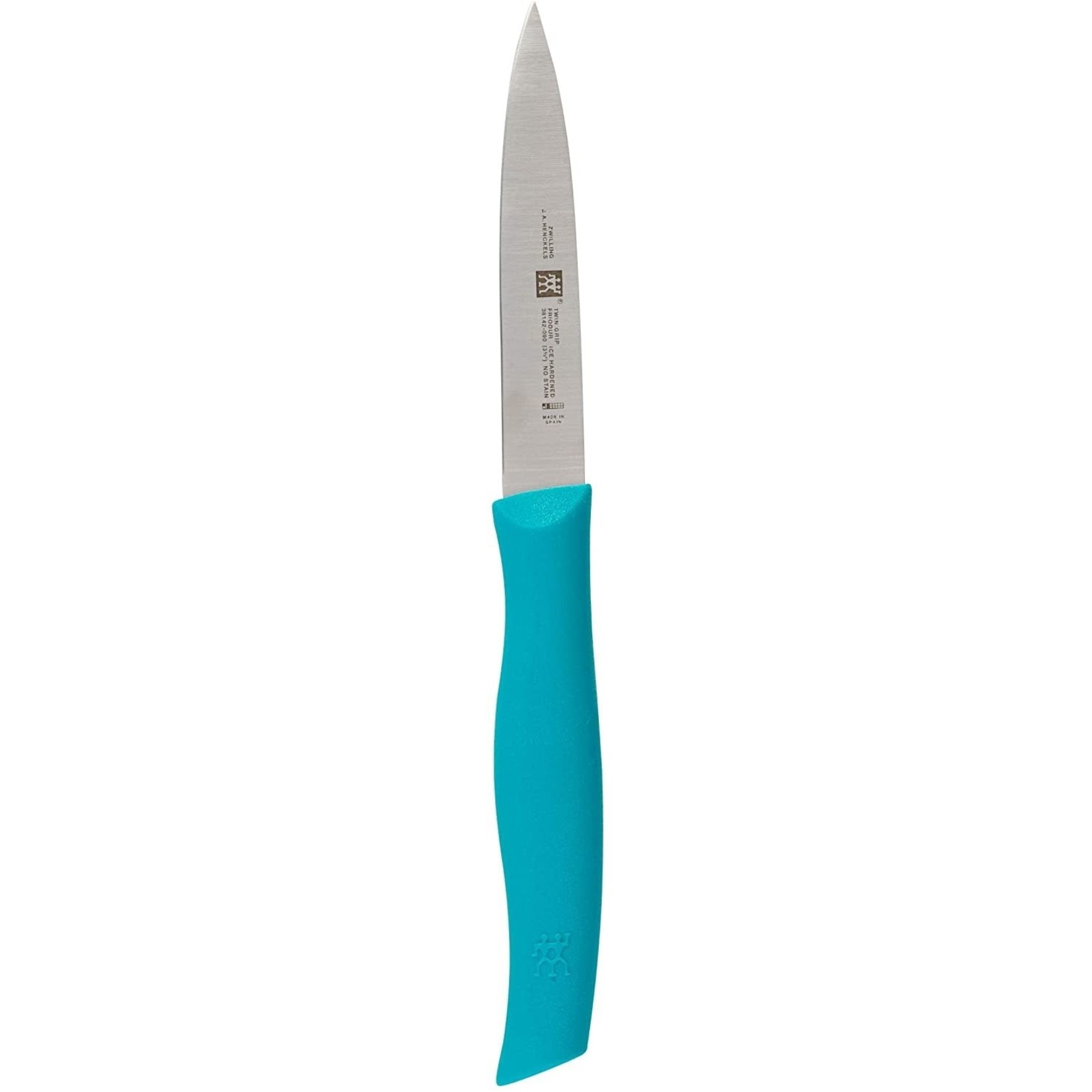 ZWILLING J.A. HENCKELS 1019063  -  COUTEAU A EPLUCHER  3'' TURQUOISE TWIN ZWILLING  -  COUTEAU A EPLUCHER  3'' TURQUOISE TWIN ZWILLING