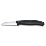VICTORINOX 6.7303 - COUTEAU A PIED DE BICHE 2½ po. NOIR VICTORINOX