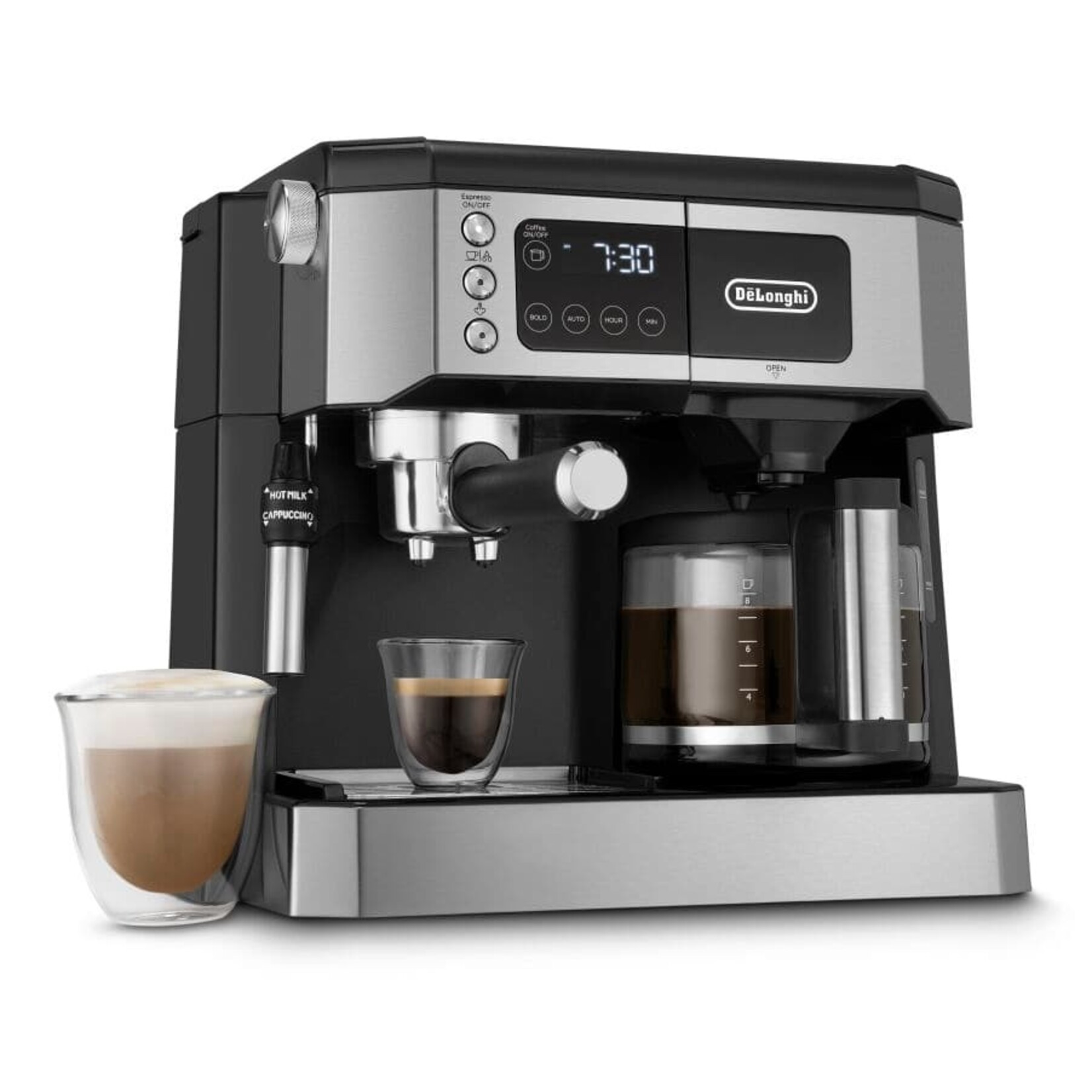 DELONGHI COM532M - MACHINE A CAFE COMBO ESPRESSO ET FILTRE DELONGHI