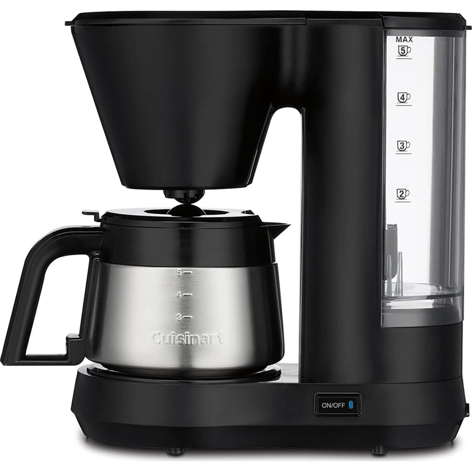 CUISINART DCC-5570NASC - CAFETIERE FILTRE AVEC CARAFE EN ACIER INOXYDABLE 5 TASSES CUISINART