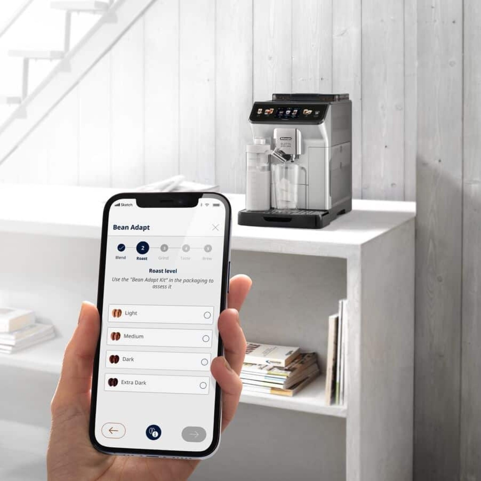 DELONGHI ECAM45086S - MACHINE A ESPRESSO AUTOMATIQUE ELETTA EXPLORE DELONGHI