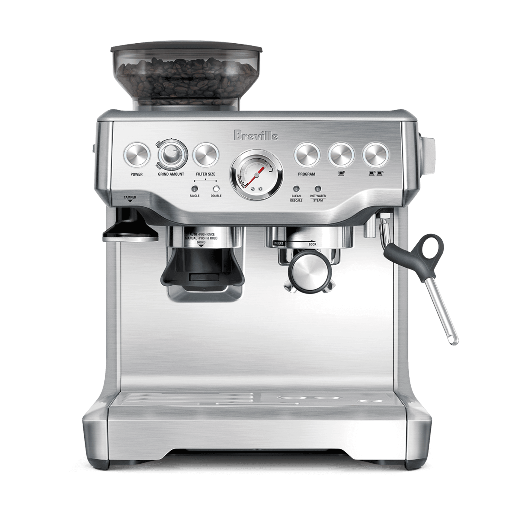 BREVILLE BES870BSS - MACHINE A ESPRESSO SEMI-AUTOMATIQUE BARISTA ESPRESS BREVILLE
