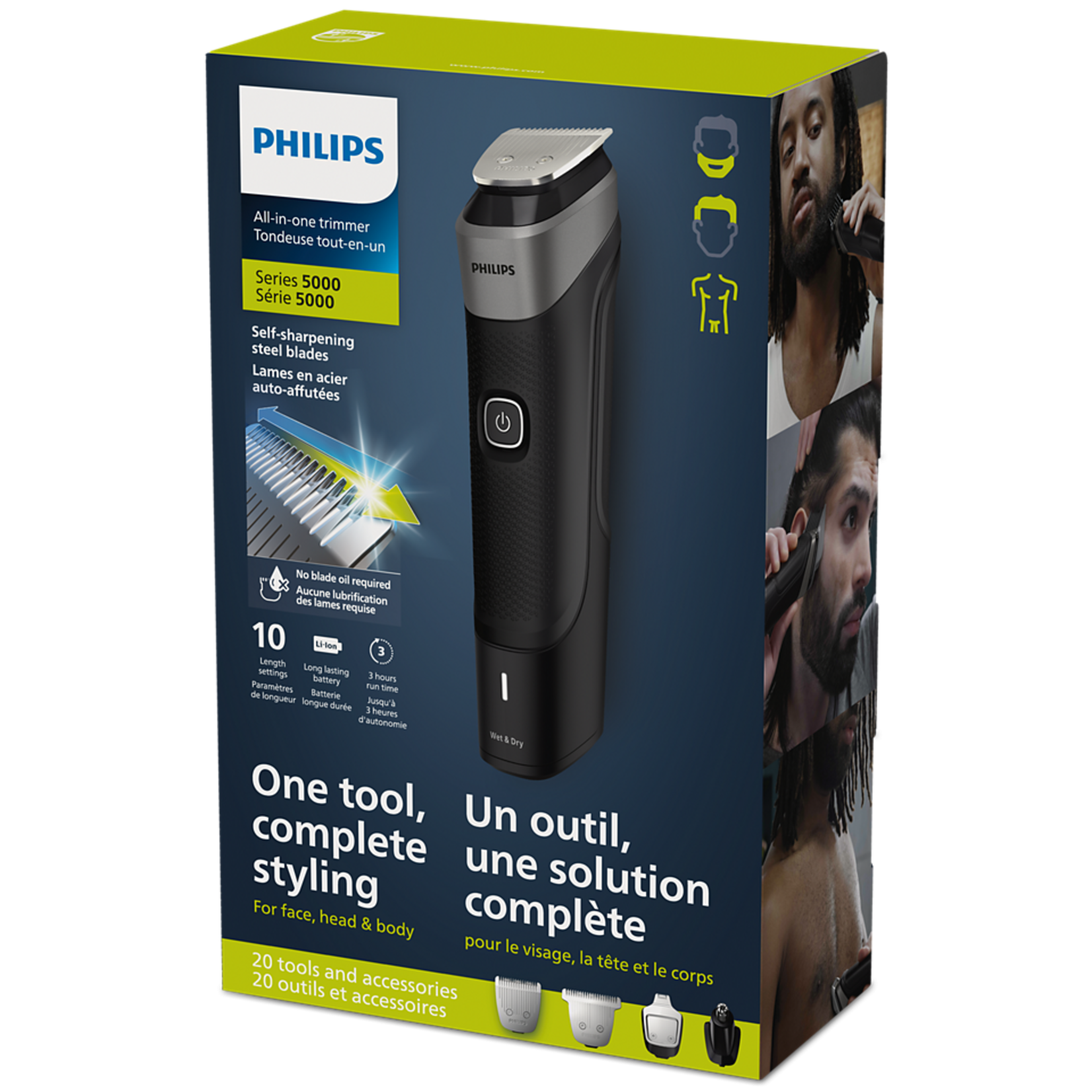 PHILIPS MG5910/28 - TONDEUSE TOUT-EN-UN SERIES 5000 PHILIPS