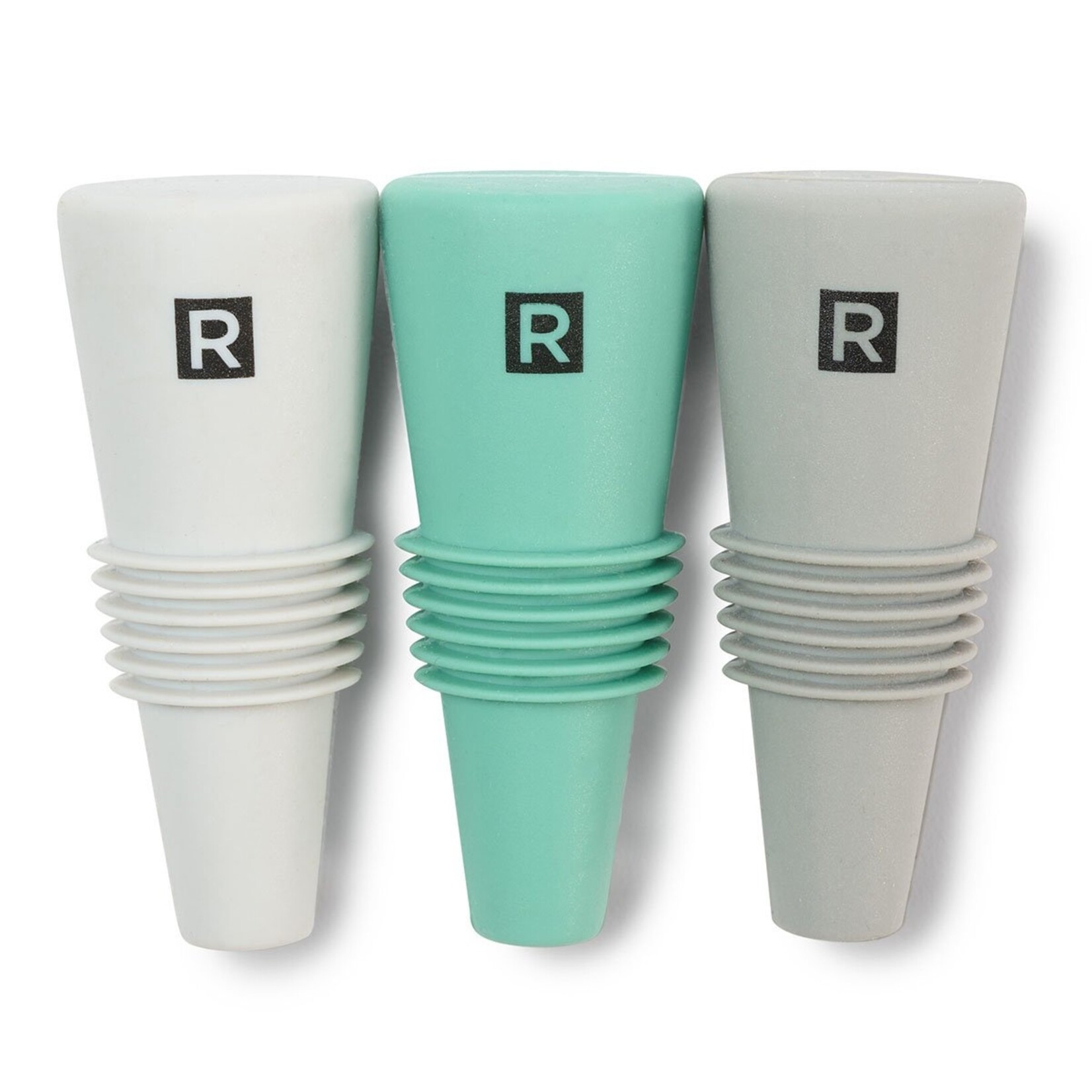 RICARDO 63724 - ENSEMBLE DE 3 BOUCHONS A VIN EN SILICONE RICARDO