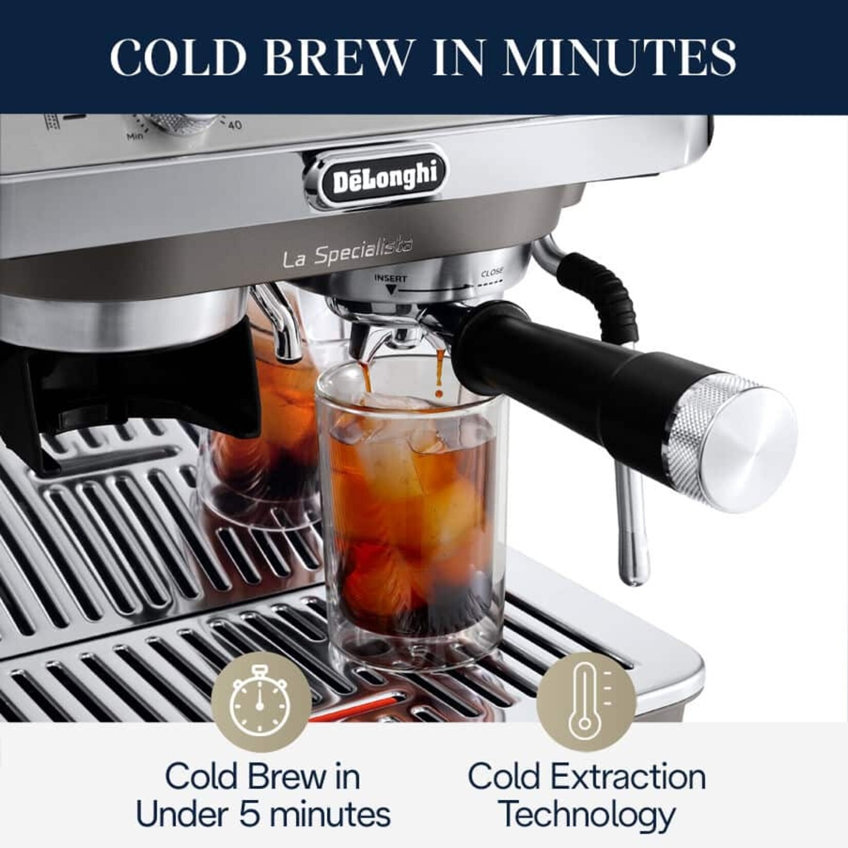 DELONGHI SPECIALISTA ARTE EVO COLD BREW SEMI-AUTO
