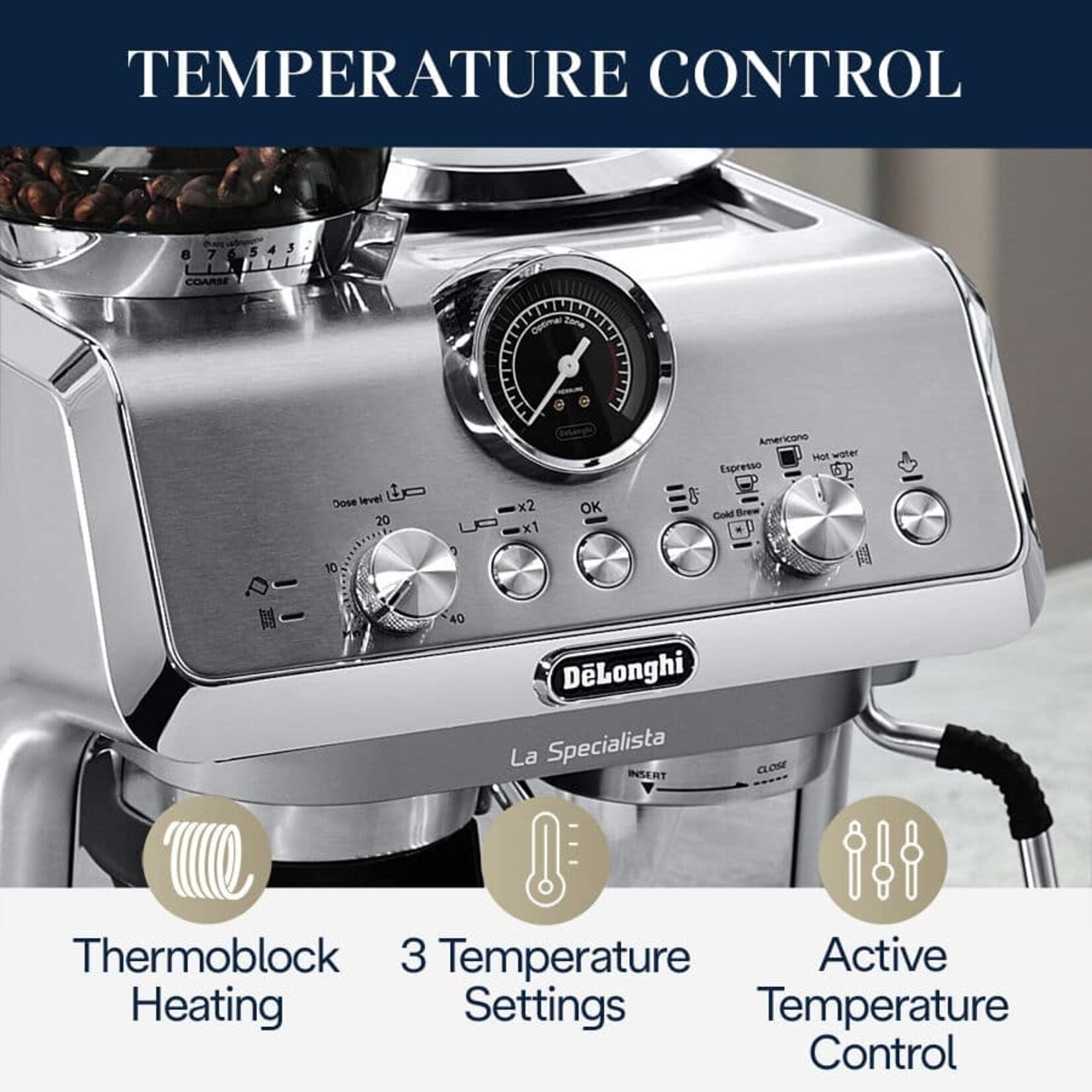 DELONGHI SPECIALISTA ARTE EVO COLD BREW SEMI-AUTO