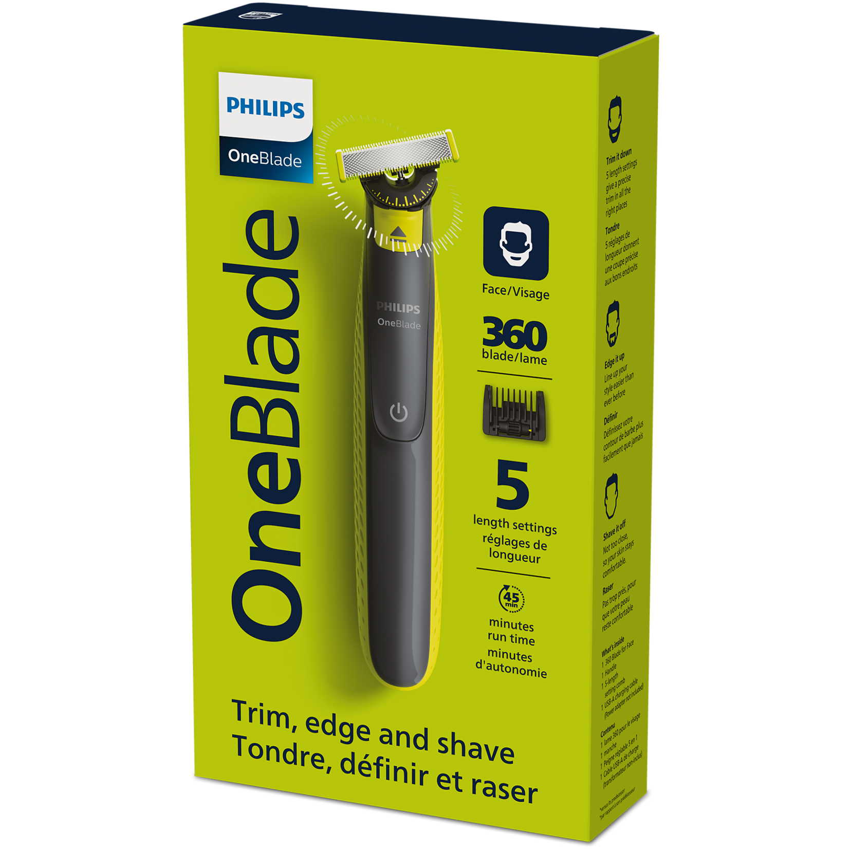 PHILIPS QP2724/22  -  RASOIR TONDEUSE ONE BLADE PHILIPS