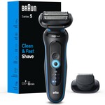 BRAUN 5118S - BRAUN RASOIR SERIES 5 BLEU
