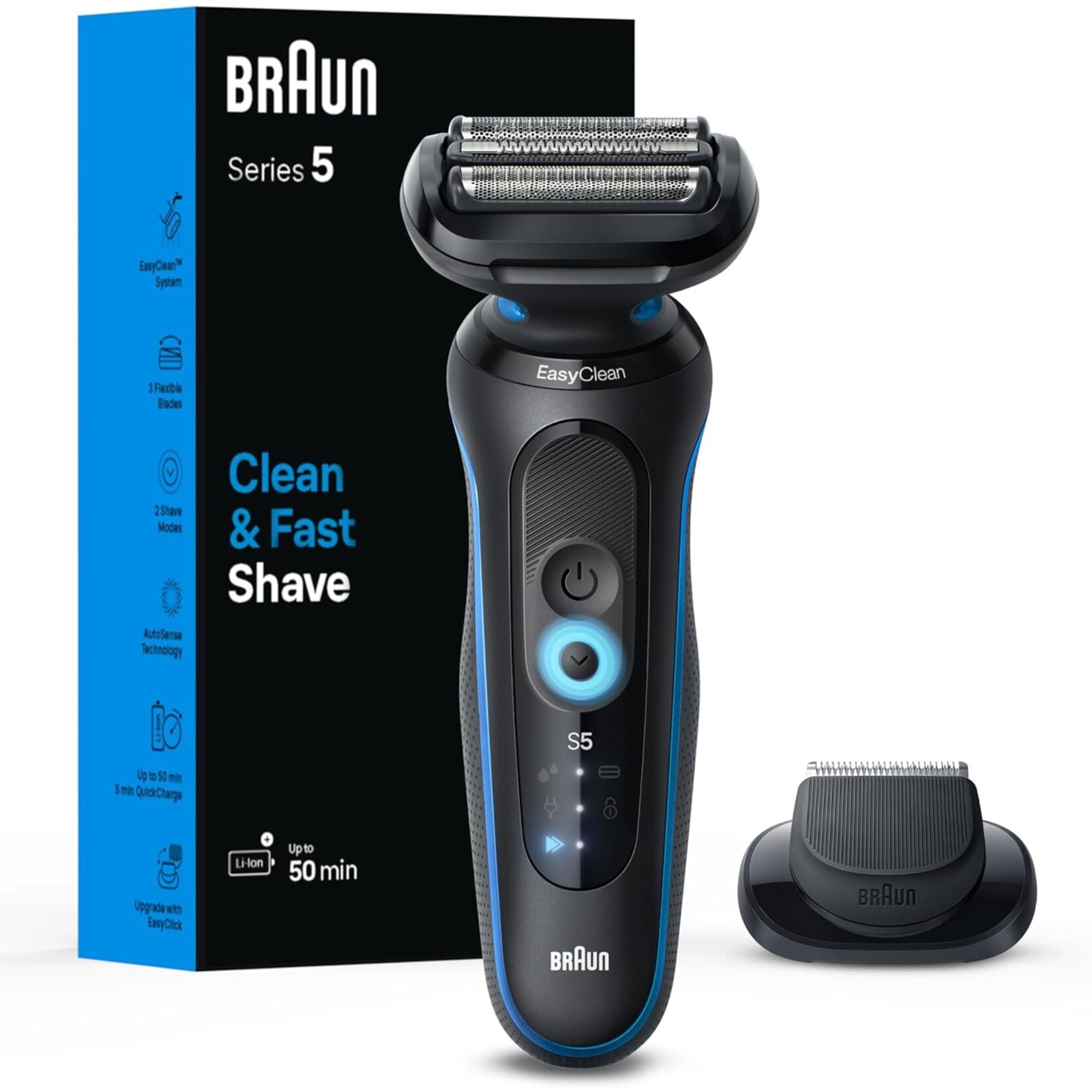 BRAUN 5118S - RASOIR ELECTRIQUE SERIES 5 BRAUN
