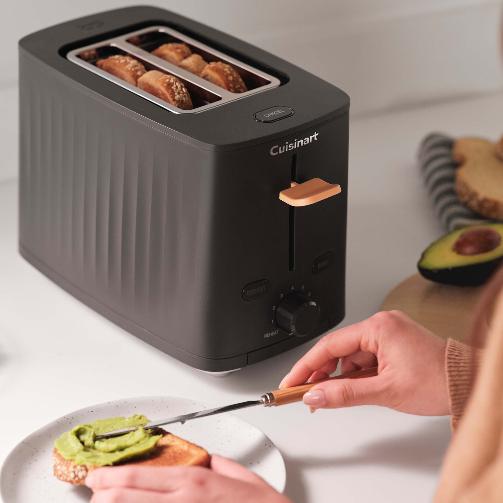 CUISINART CPT-7BKC - GRILLE-PAIN 2 TRANCHES SOHO NOIR CUISINART