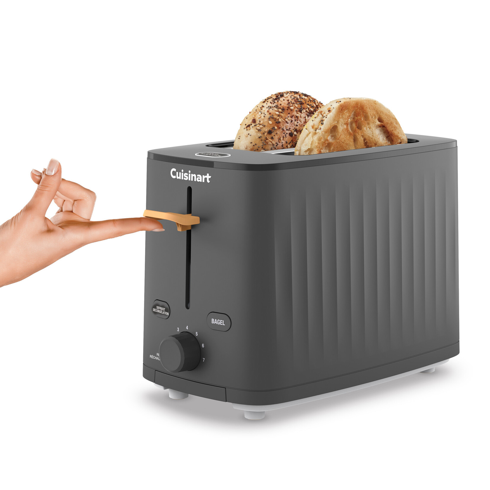CUISINART CPT-7BKC - GRILLE-PAIN 2 TRANCHES SOHO NOIR CUISINART