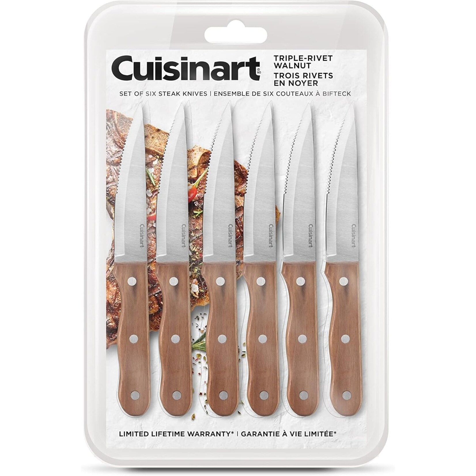 CUISINART C55W-S6STKC - ENSEMBLE COUTEAUX A STEAK (6) CUISINART