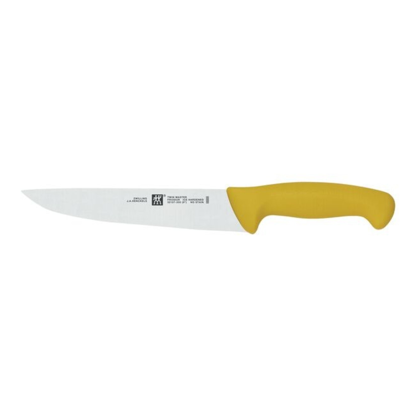 TWIN MASTER 1022625 -  COUTEAU DE BOUCHER 8'' MINCE JAUNE TWIN MASTER ZWILLING