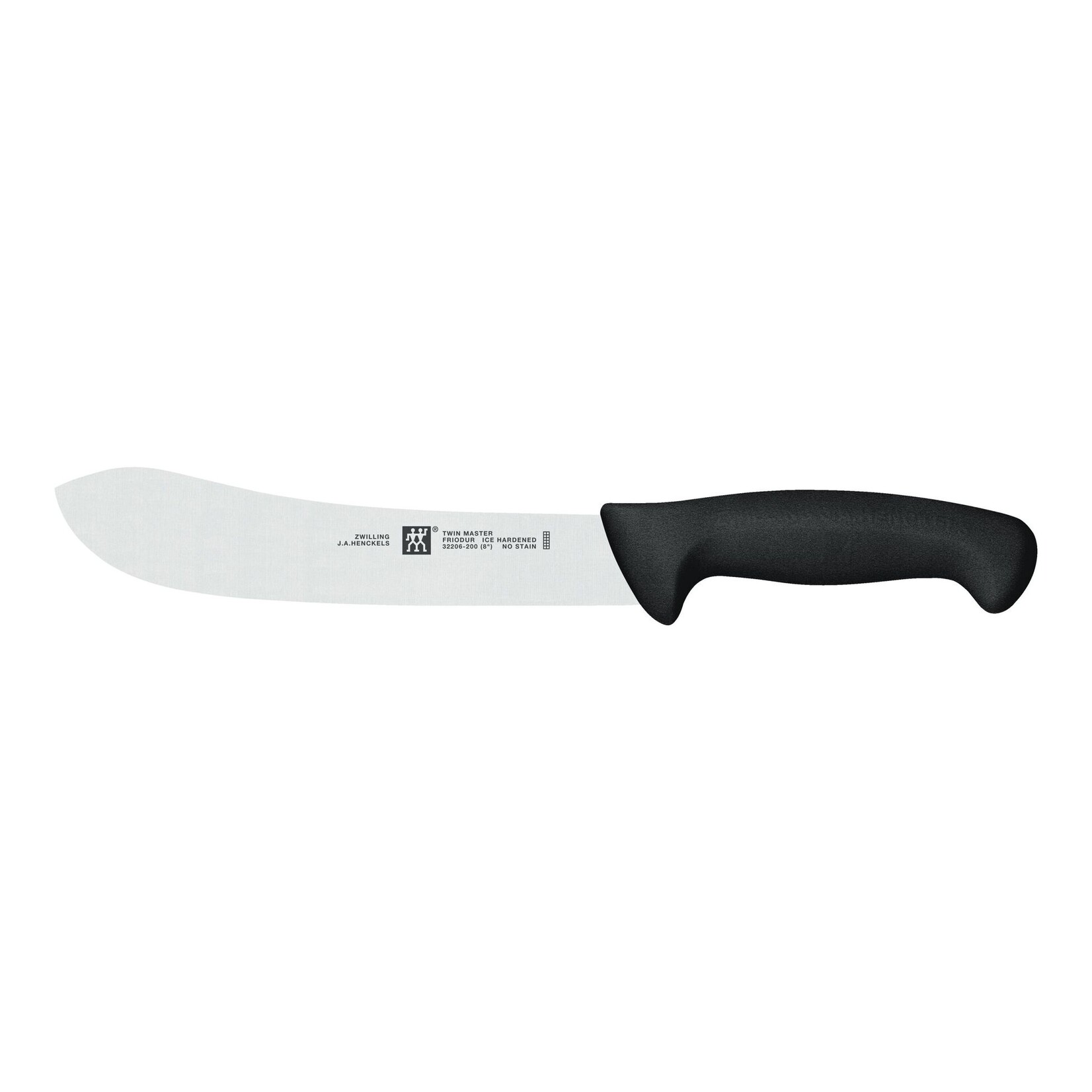 TWIN MASTER 32206-204  -  COUTEAU DE BOUCHER 8'' NOIR TWIN MASTER ZWILLING