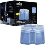 BRAUN CCR6 - 6 CARTOUCHES DE LIQUIDE DE NETTOYAGE BRAUN