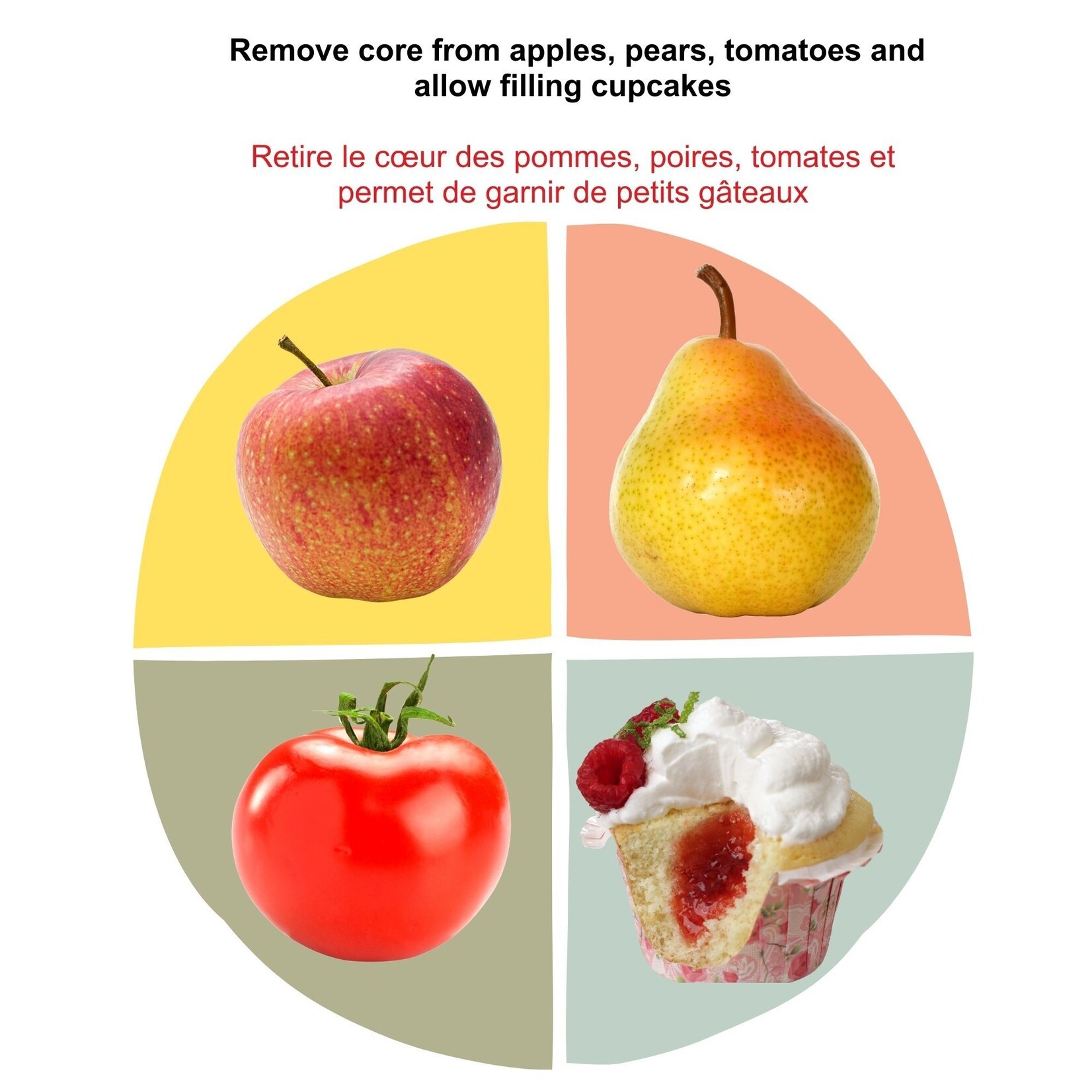 STARFRIT 92705 - VIDE POMME A LEVIER STARFRIT