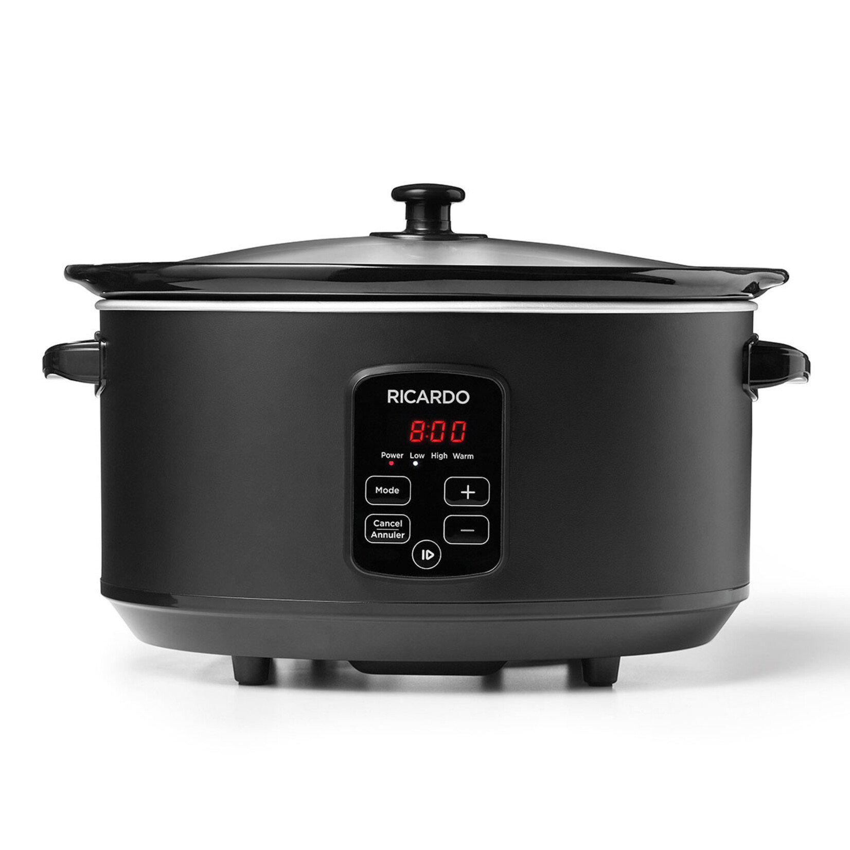 RICARDO 63458  -  MIJOTEUSE NUMERIQUE PROGRAMMABLE NOIR 6L RICARDO