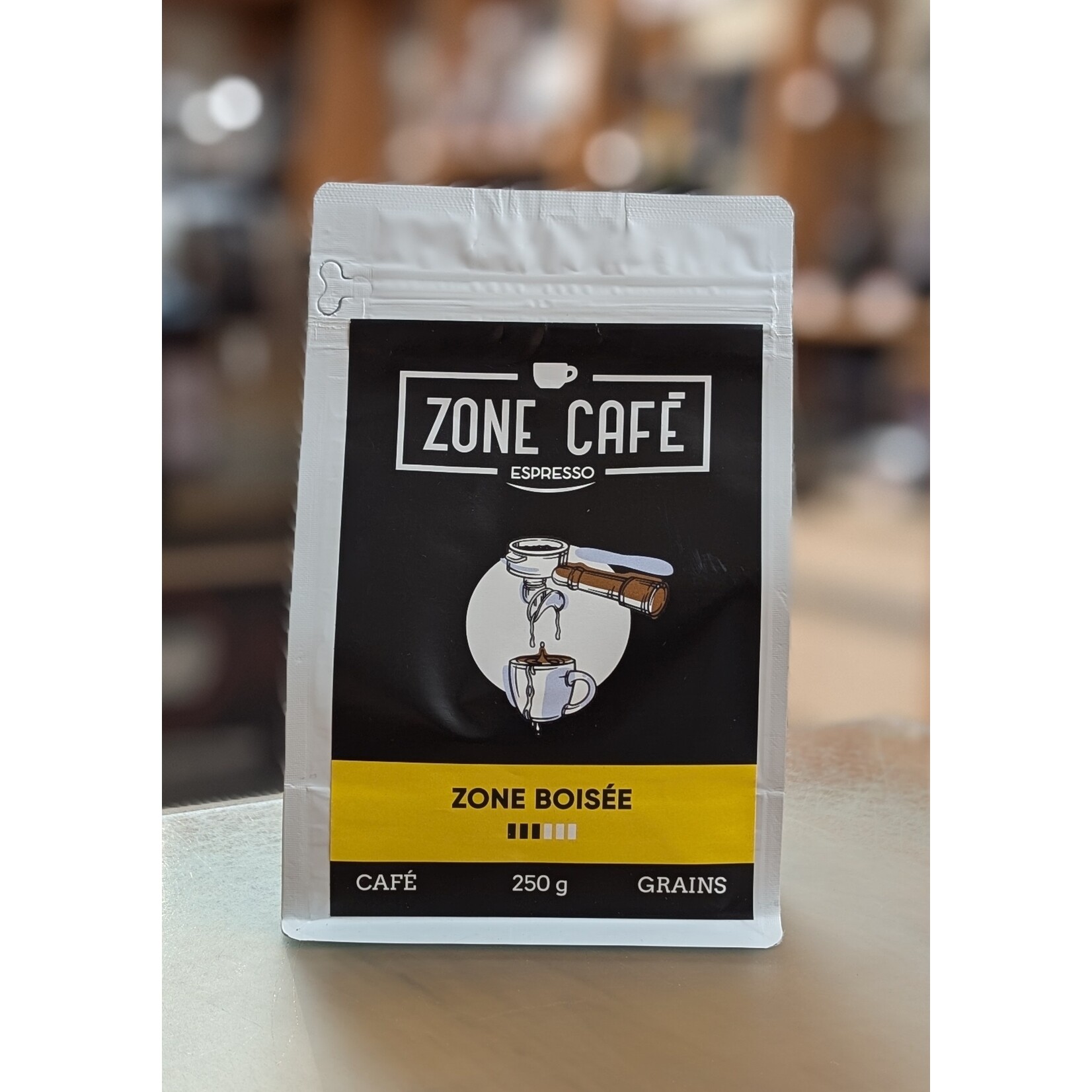 ZONE CAFE ZONE BOISÉE 250G GRAINS