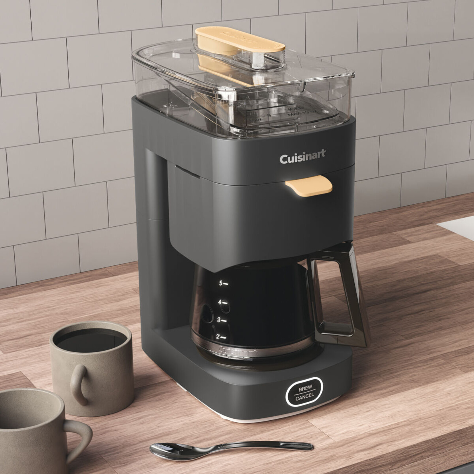 CUISINART DCC-5BKC - CAFETIERE FILTRE GRISE 5 TASSES SOHO CUISINART