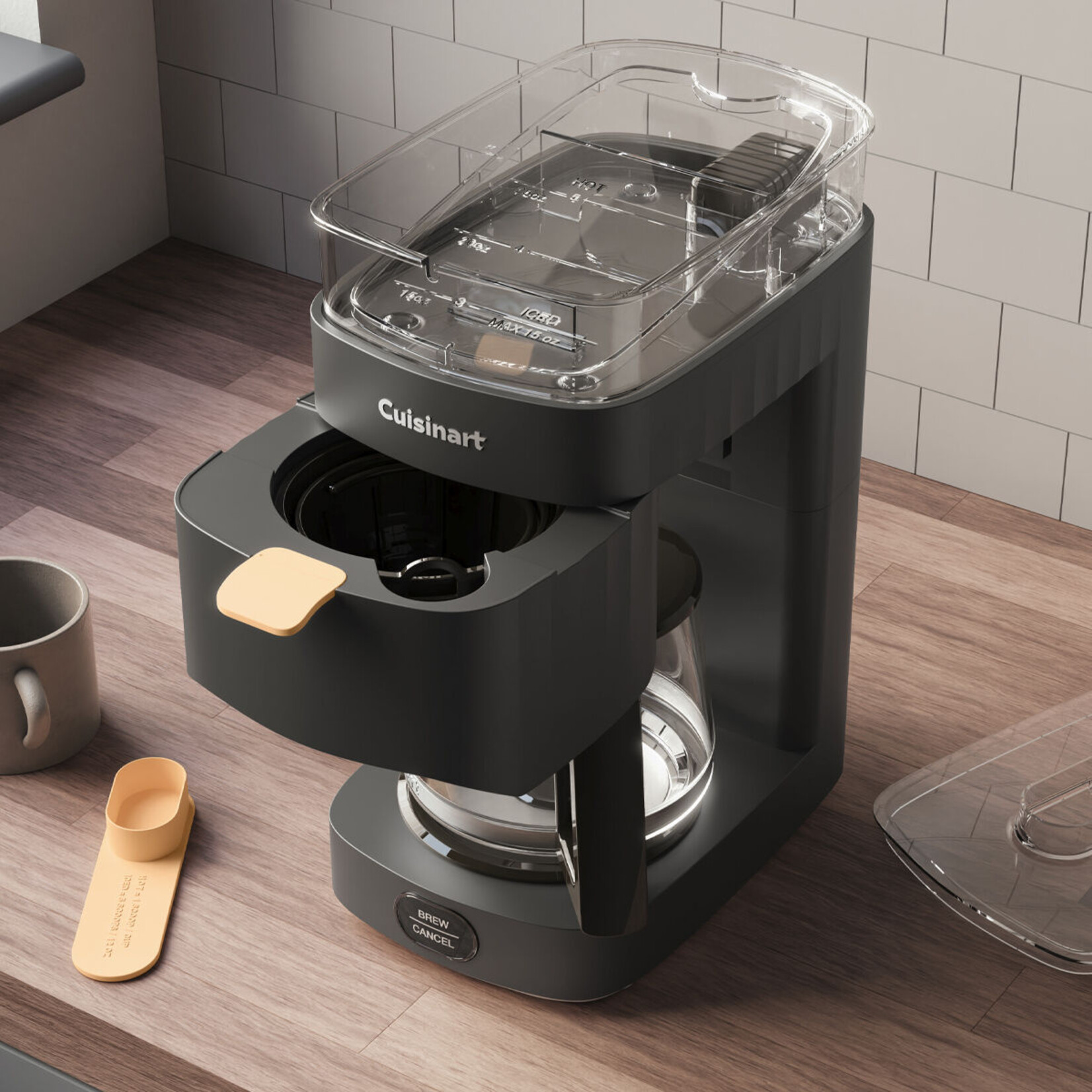 CUISINART DCC-5BKC - CAFETIERE FILTRE GRISE 5 TASSES SOHO CUISINART