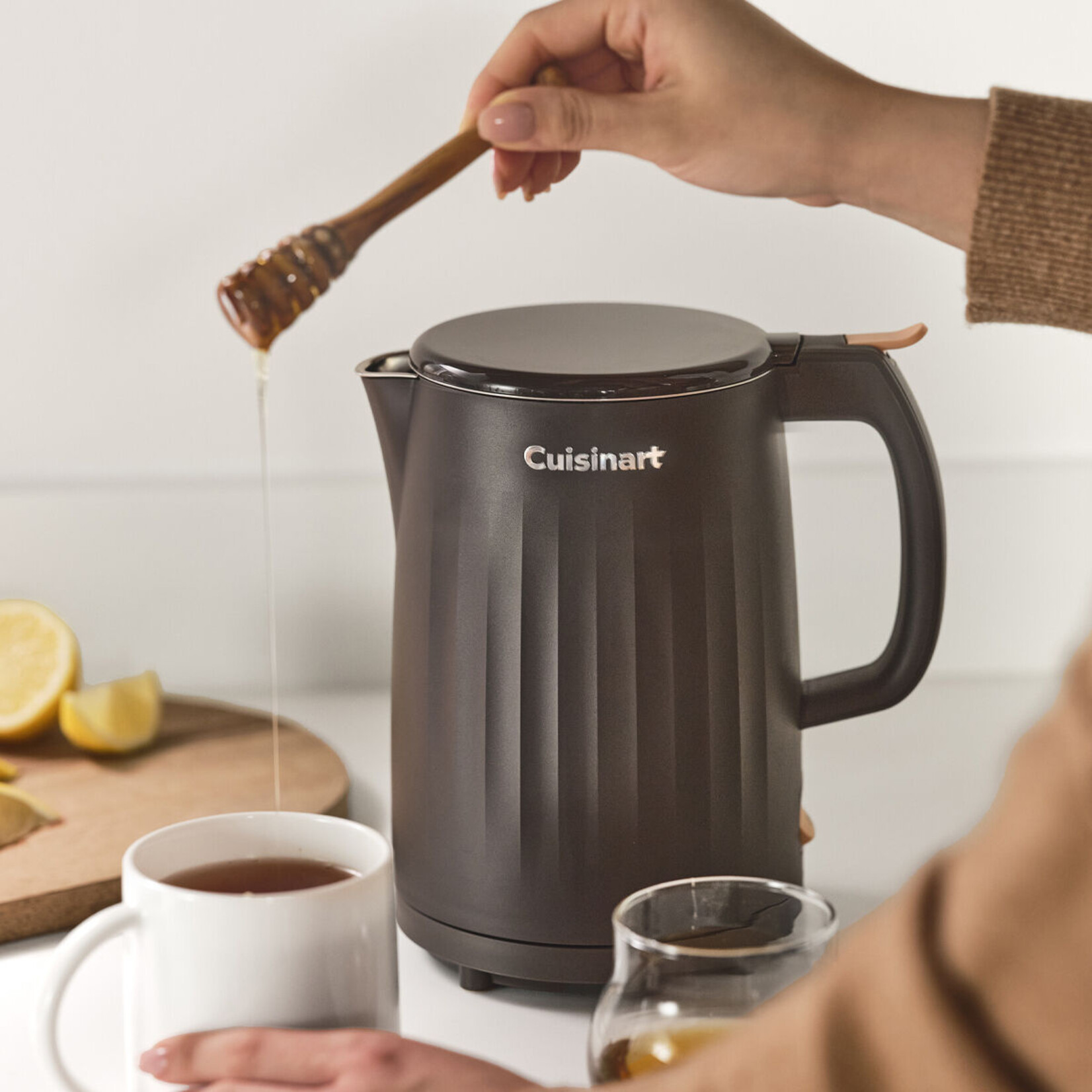 CUISINART CK-10BKC - BOUILLOIRE DOUBLE PAROIE EN ACIER INOXYDABLE 1L SOHO CUISINART