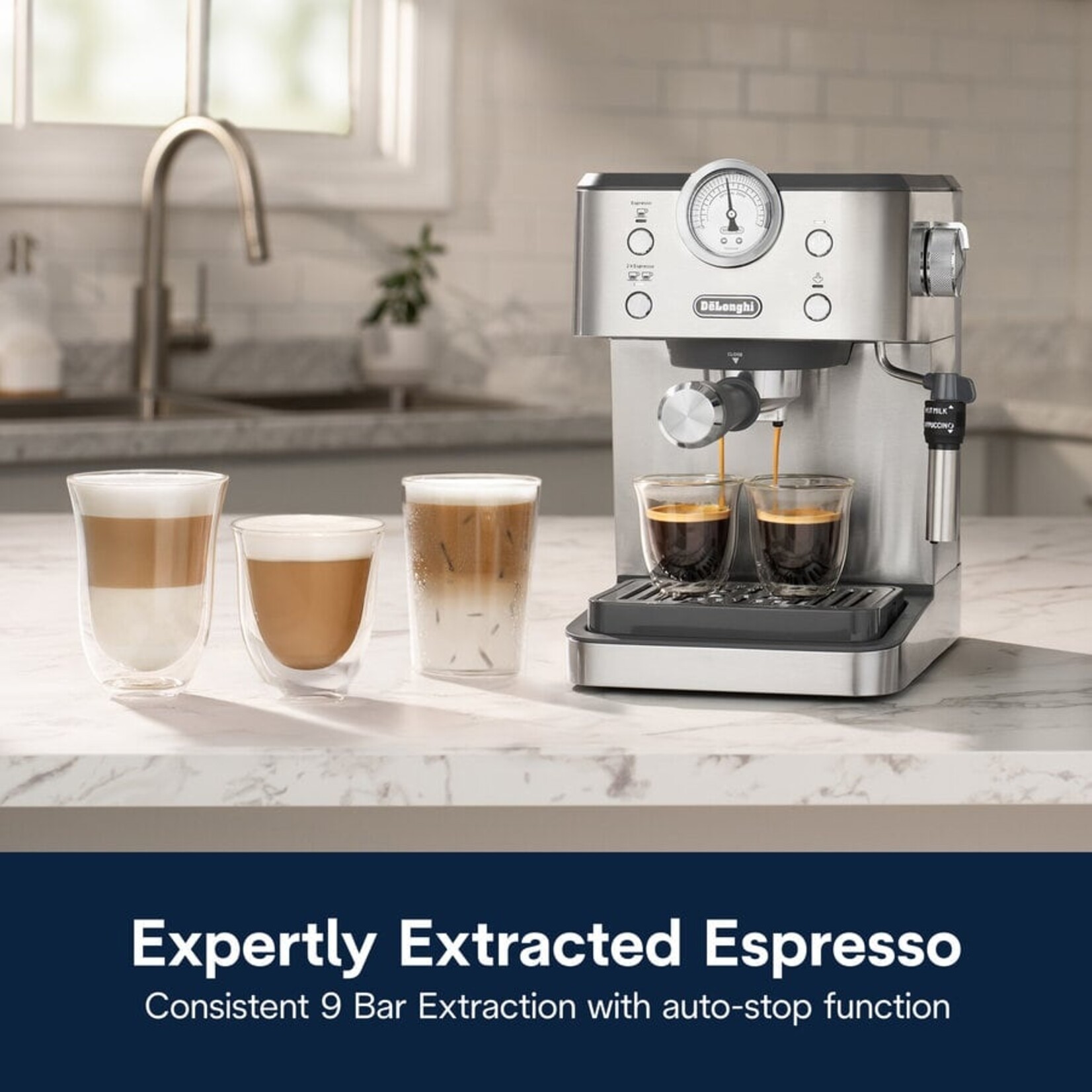 DELONGHI MACHINE ESPRESSO MANUEL LINEA CLASSIC