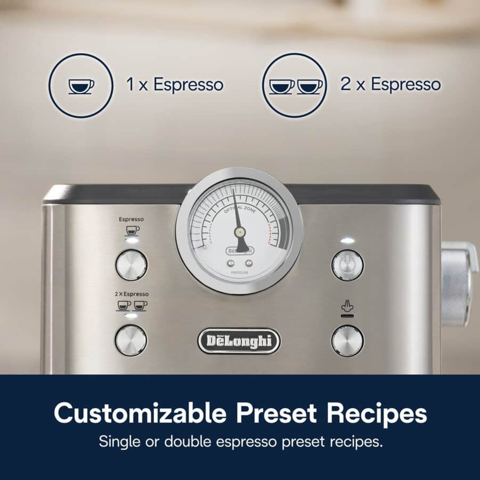 DELONGHI MACHINE ESPRESSO MANUEL LINEA CLASSIC