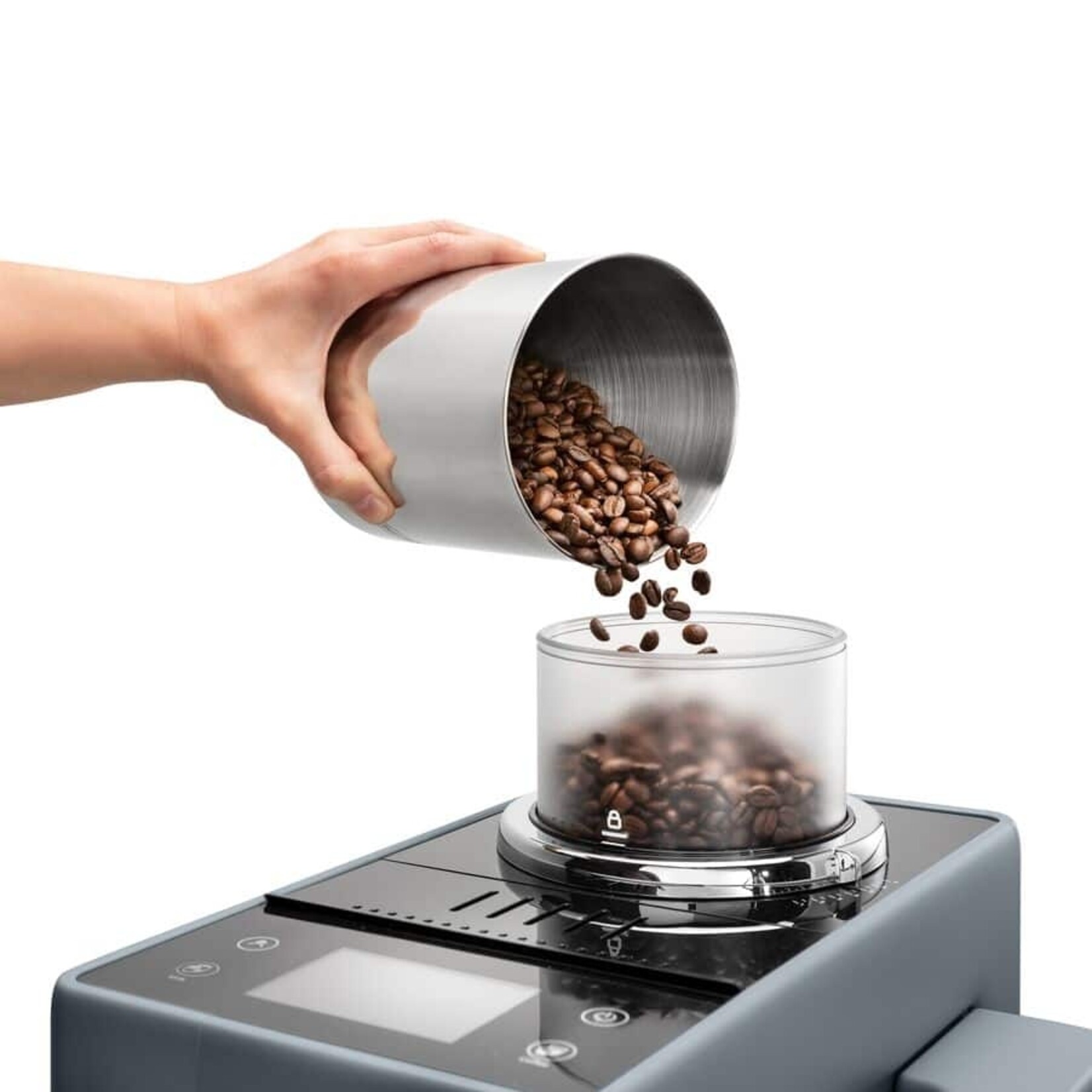 DELONGHI MACHINE ESPRESSO AUTOMATIQUE RIVELIA  GRISE