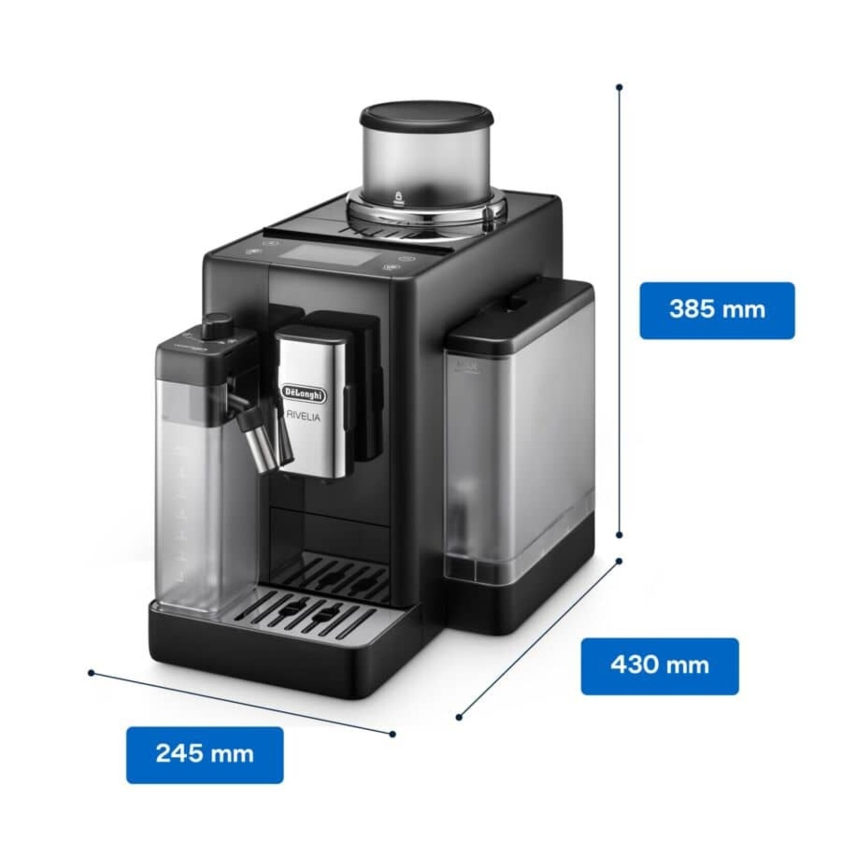 DELONGHI MACHINE ESPRESSO AUTOMATIQUE RIVELIA NOIRE