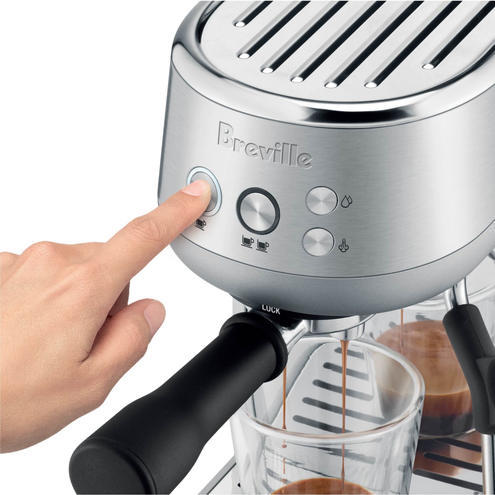 BREVILLE BES450BSS - MACHINE A ESPRESSO MANUELLE BAMBINO BREVILLE