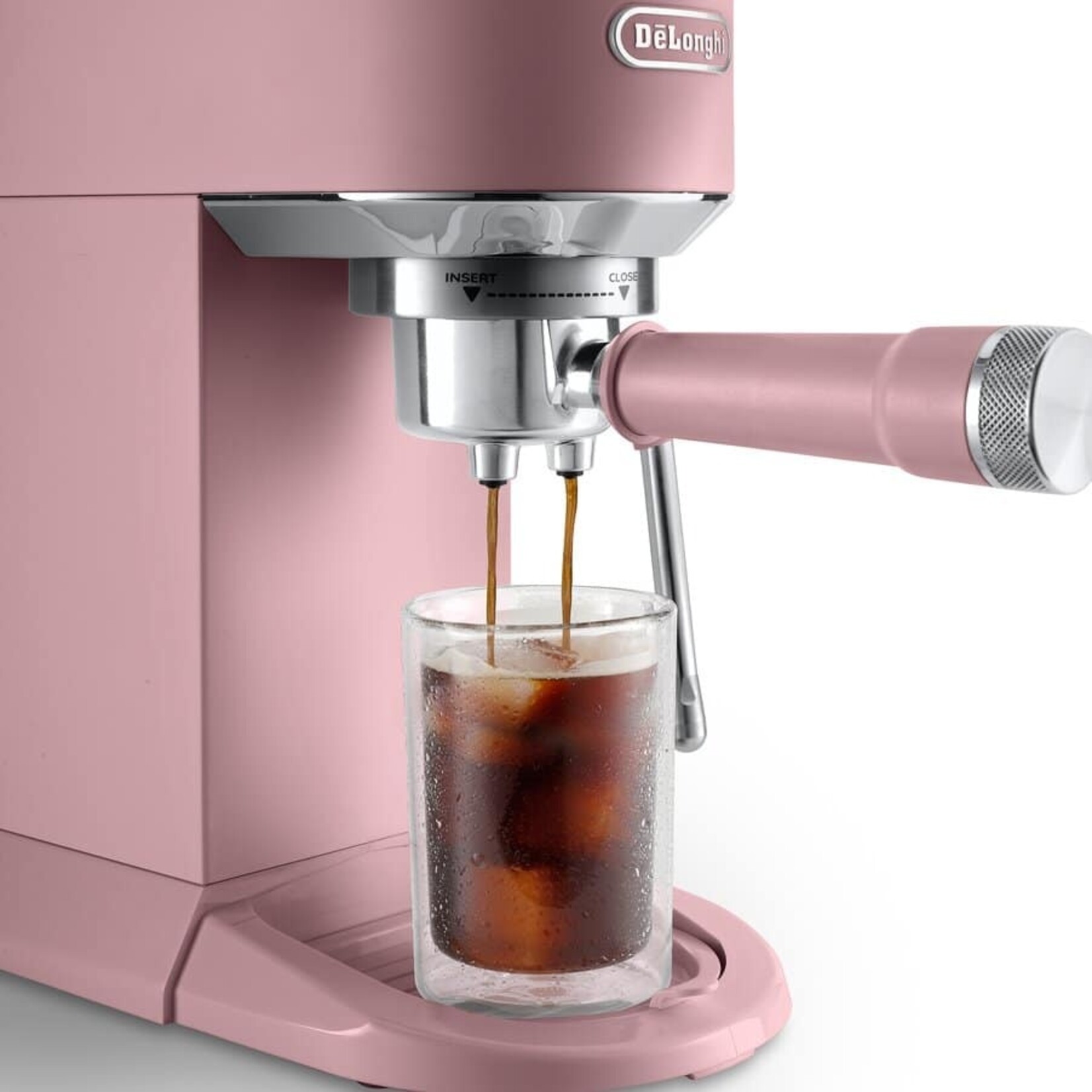 DELONGHI EC890PK - MACHINE A ESPRESSO MANUELLE DEDICA DUO ROSE DELONGHI