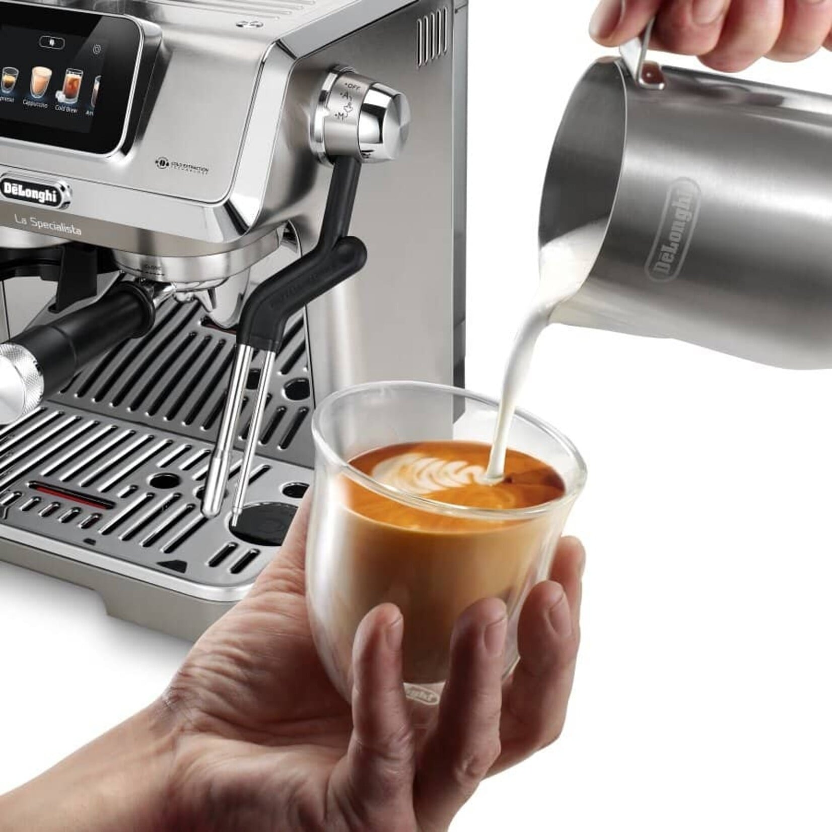 DELONGHI EC9455M - MACHINE A ESPRESSO SEMI-AUTOMATIQUE SPECIALISTA TOUCH DELONGHI