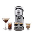 DELONGHI EC890M - MACHINE A ESPRESSO MANUELLE DEDICA DUO EN ACIER INOXYDABLE DELONGHI