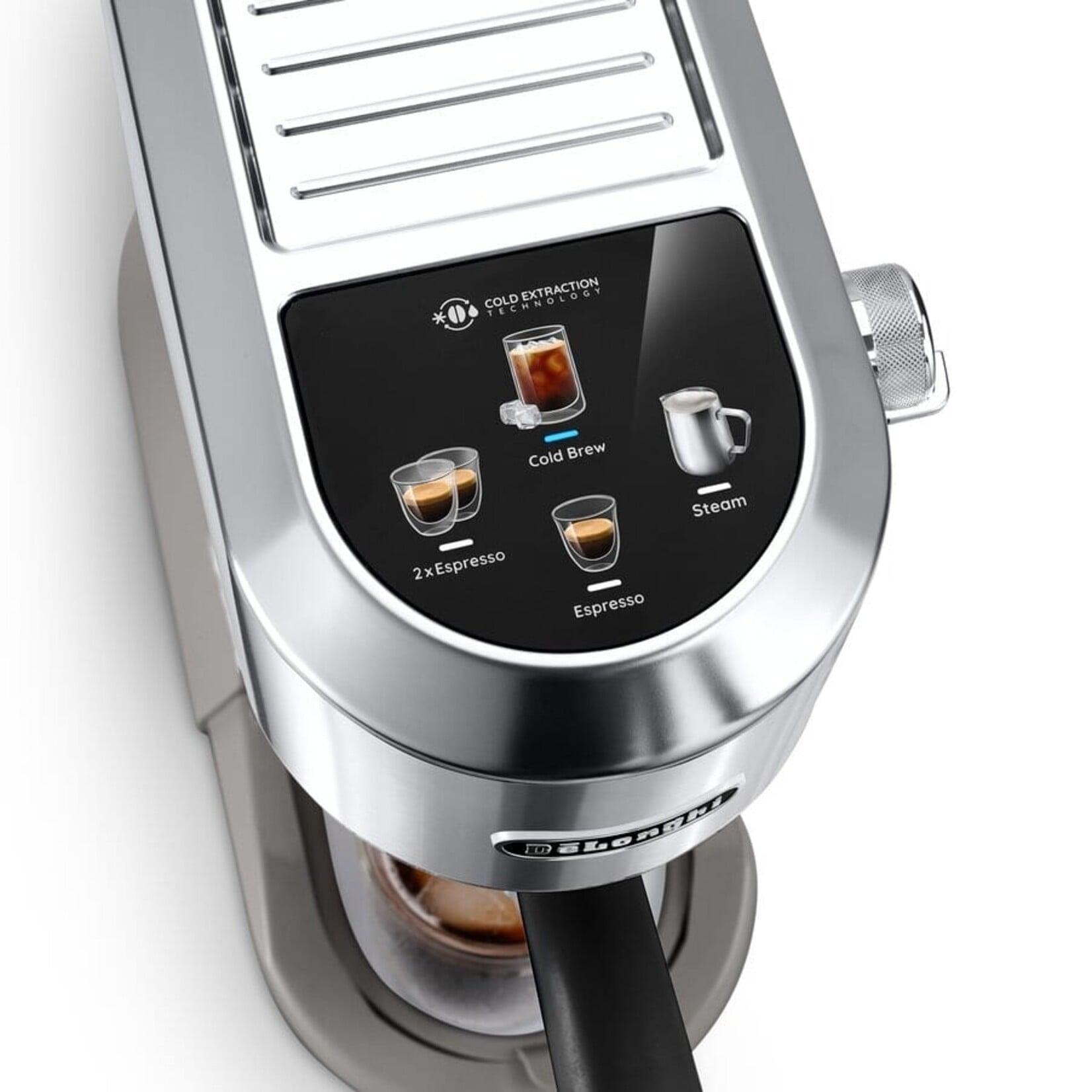 DELONGHI EC890M - MACHINE A ESPRESSO MANUELLE DEDICA DUO EN ACIER INOXYDABLE DELONGHI