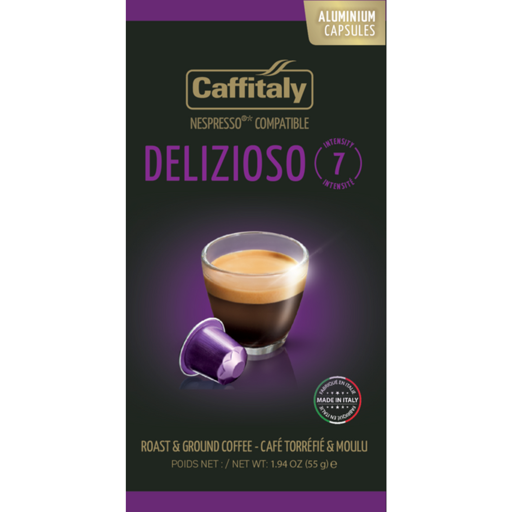 CAFFITALY 1465 - DELIZIOSO (10) COMPATIBLE OriginalLine NESPRESSO CAFFITALY