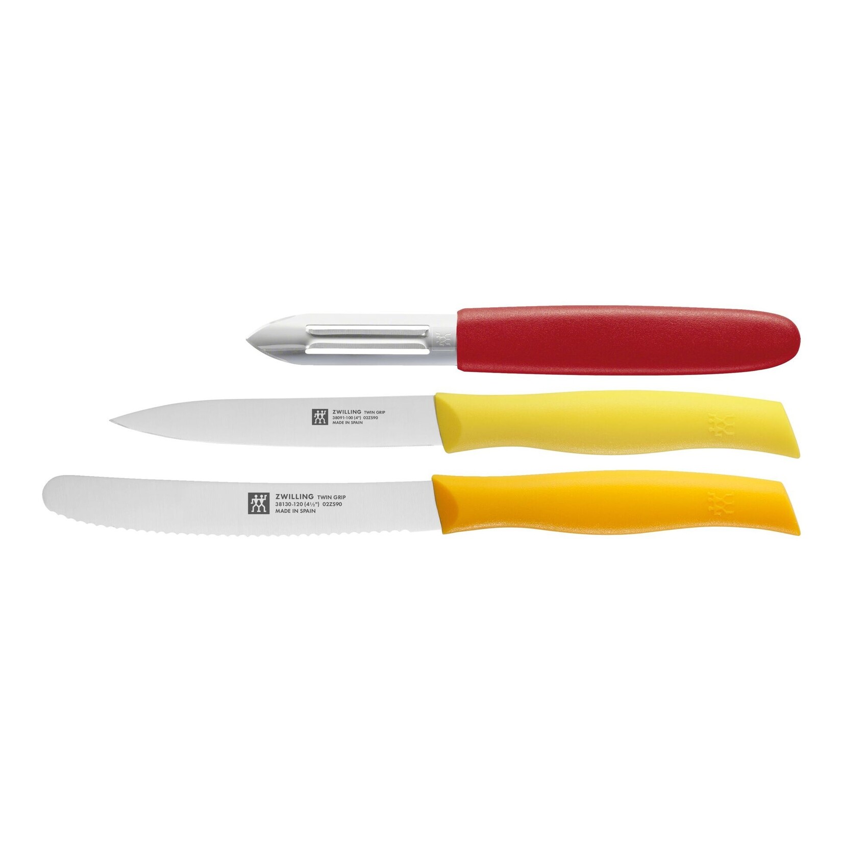 ZWILLING J.A. HENCKELS 1002687 - ENS. DE 2 COUTEAUX ET EPLUCHEUR TWIN ZWILLING