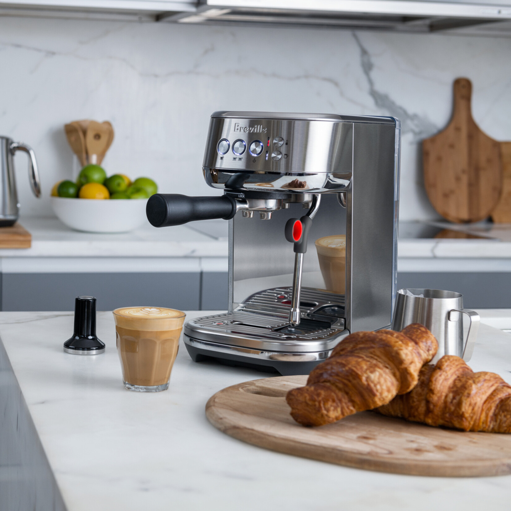 BREVILLE BES500BSS - MACHINE A ESPRESSO MANUELLE BAMBINO PLUS BREVILLE