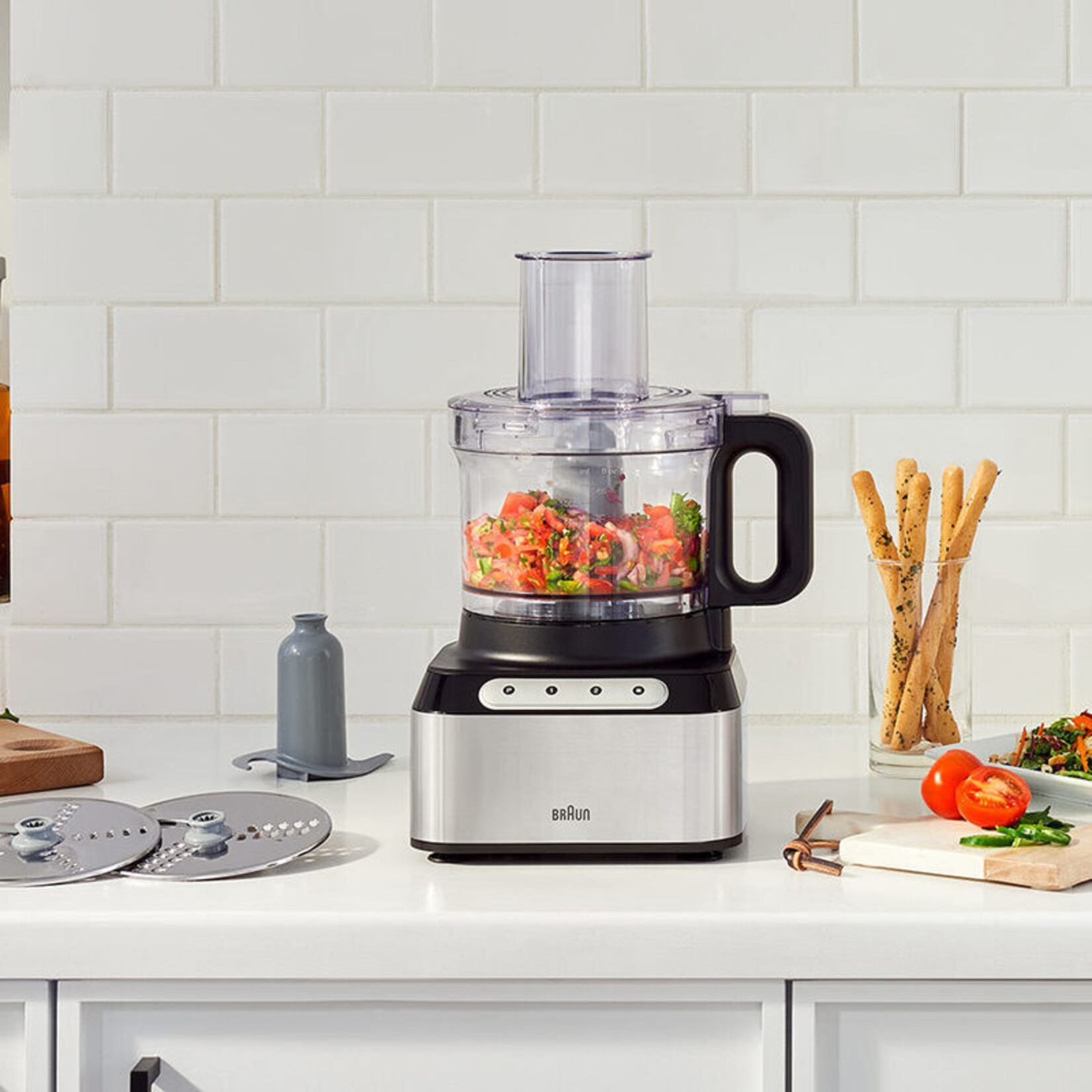 BRAUN FP3211 - ROBOT CULINAIRE 8 TASSES BRAUN