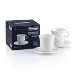 DELONGHI DLSC309 - ENSEMBLE DE 2 TASSES EN PORCELAINE 270ML DELONGHI