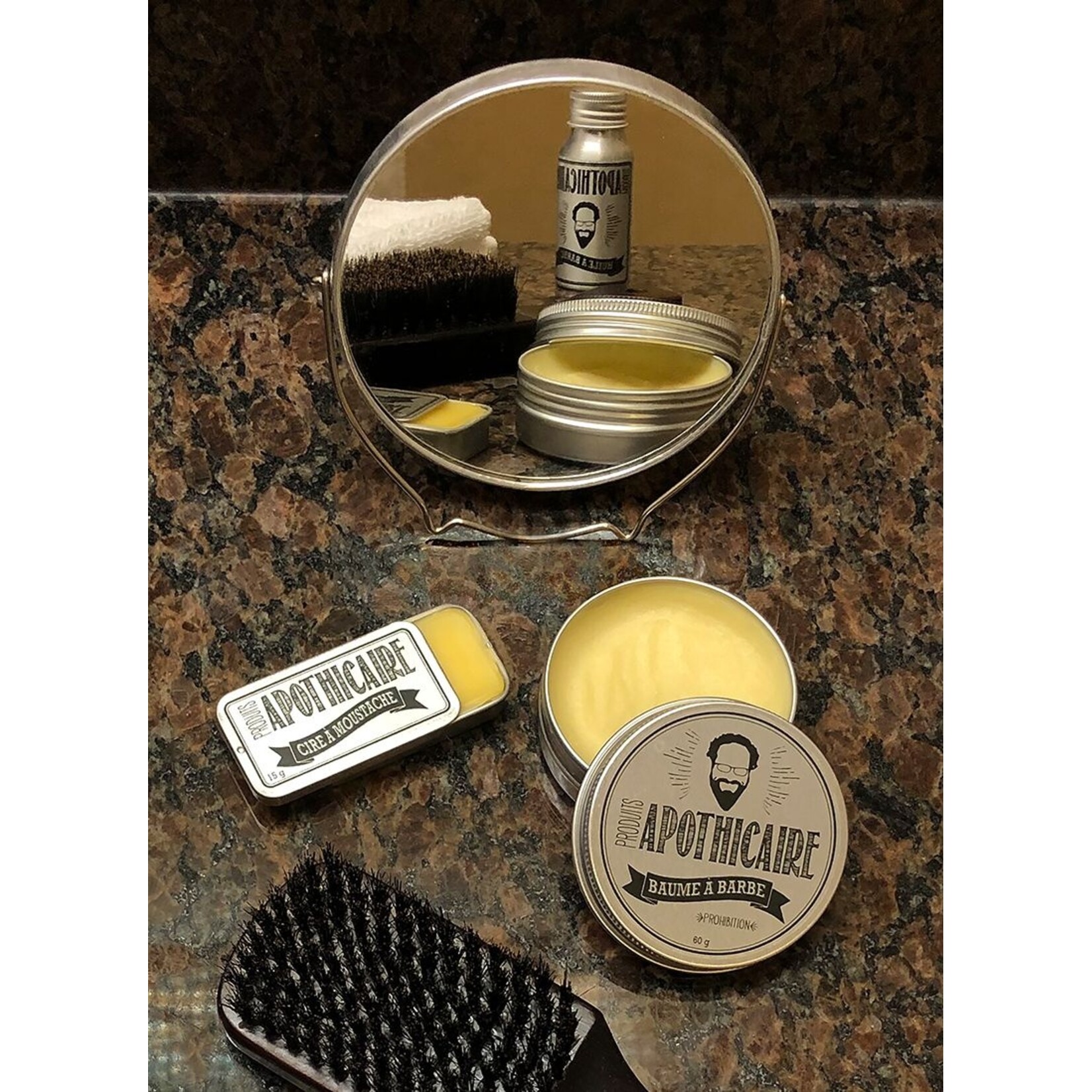 APOTHICAIRE LAUBECM - CIRE A MOUSTACHE L'AUBE 15g APOTHICAIRE
