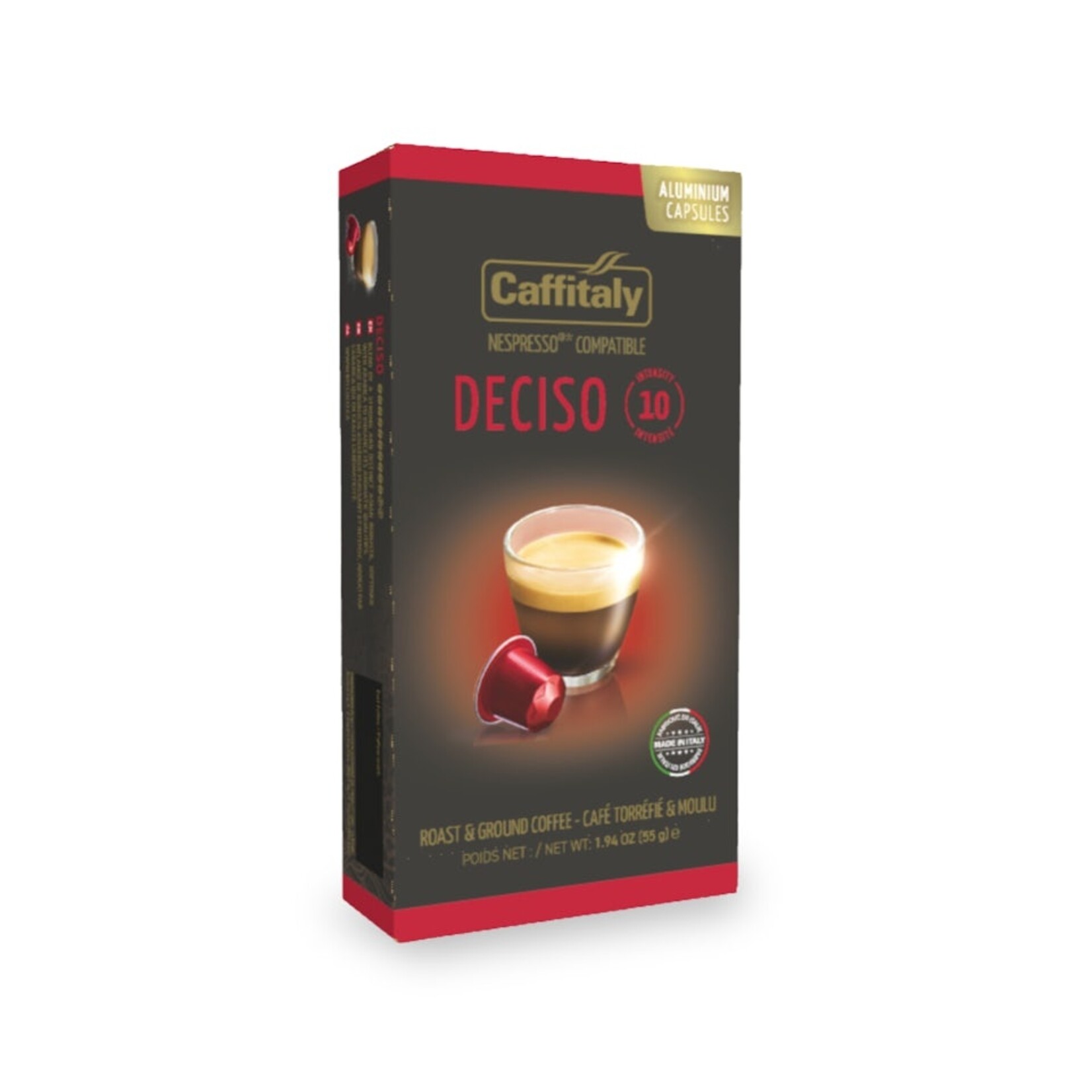 CAFFITALY 1467 - DECISO (10) COMPATIBLE OriginalLine NESPRESSO CAFFITALY