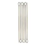 CATERING LINE 43860 - ENSEMBLE DE 6 BROCHETTES INOX ADAMO