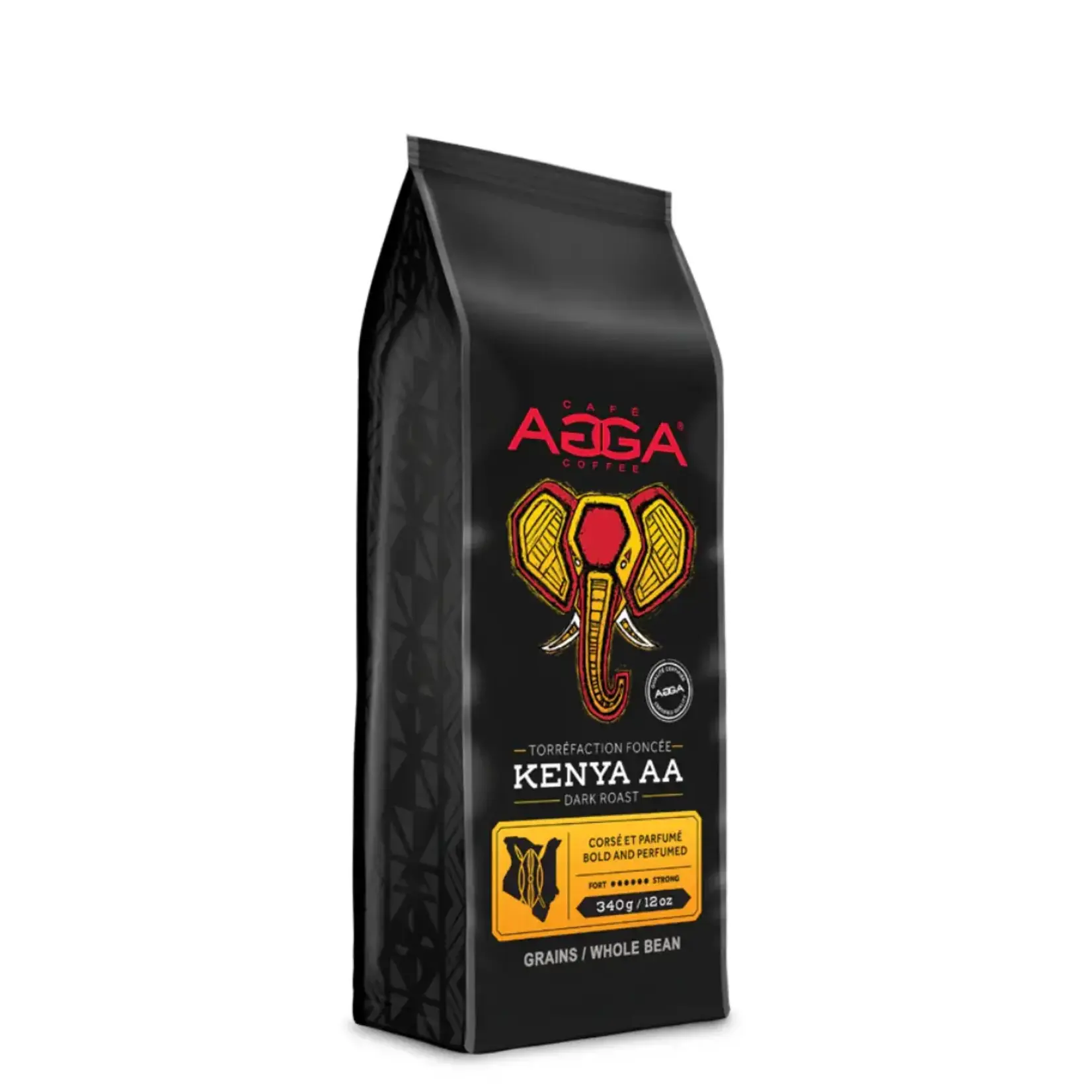 AGGA KE834000G15 - CAFE KENYA AA GRAINS 340G AGGA